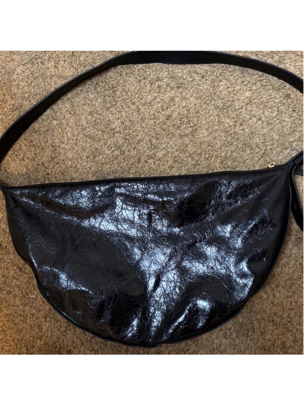 All Saints Black Leather Hobo Bag - Picture 5 of 7